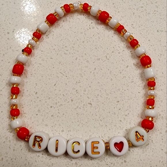 Custom Rashee Rice Kansas City Chiefs Bracelet - Picture 1 of 2